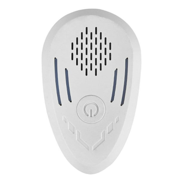 Repelente electrónico ultrasónico de animales con enchufe estadounidense de 110 V para el hogar y la oficina (dos modos). Oval