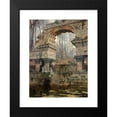 thumbnail image 2 of Carl Moll 11x14 Black Modern Framed Museum Art Print Titled - The Roman Ruin in Schonbrunn (1892), 2 of 5