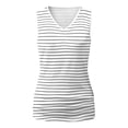 thumbnail image 2 of Playeras,Blusas y Tops,Ropa para Mujer Crop Tank Tops Para Mujer Mujeres Casual sin mangas con cuello en V Tank Tops Camisas Loose Fit chaleco pulóver camisa (White, XXL), 2 of 6