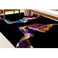 thumbnail image 2 of Door Mat Rug, Modern Rug, Office Rugs, Entry Rug, Colorful Abstract Couple Silhouette Rug, Couple Gift Rug, Couple Rugs, Hallway Rugs, 3.3'x6.5' - 100x200 cm, 2 of 8