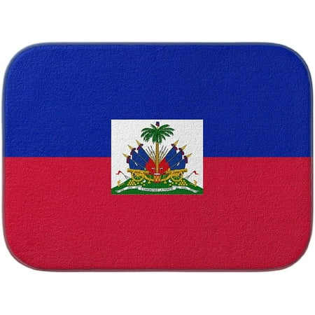 

Microfiber Dish Drying Mat haiti flag Large Drying Pad Dish Drainer Mats Reversible Ultra Absorbent Drying Mat for Kitchen Counter 18 x 24 Inch