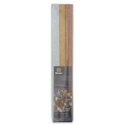 Lia Griffith Extra Fine Crepe Paper, Assorted Metallic, 3 Sheets