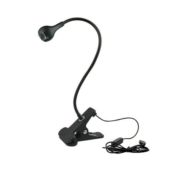 Xingzhi USB Clip-On Reading Light LED Flexible Bed Headboard Office Eye Caring Reading Lamp White Brightness