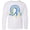 AA-White, variant on Inktastic 3-21 World Down Syndrome Day Blue and Yellow Rainbow Ribbon Long Sleeve Youth T-Shirt