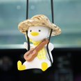 thumbnail image 1 of GHSDFBB Cool Swinging Duck Car Hanging Ornament, Pendant Interior Rearview Mirror Decoration and Car Rear View Mirrior Hanging Accessories, Guitar, 1 of 7