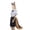 Brown, variant on Realistic Fox Wolf Ear Headband Tail,2 Peice Faux Fur Fursuit Fox Costume for Halloween Carnival,Therian Fox Wolf Tail