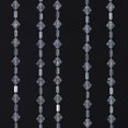 thumbnail image 4 of Clarity Jaeger Diamond Beaded Rod Pocket Panel, Clear, 40x84 Inches, 4 of 5