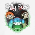 thumbnail image 3 of CafePress - Sally Face The Wretched T Shirt - 100% Cotton Ringed T-Shirt, 3 of 4