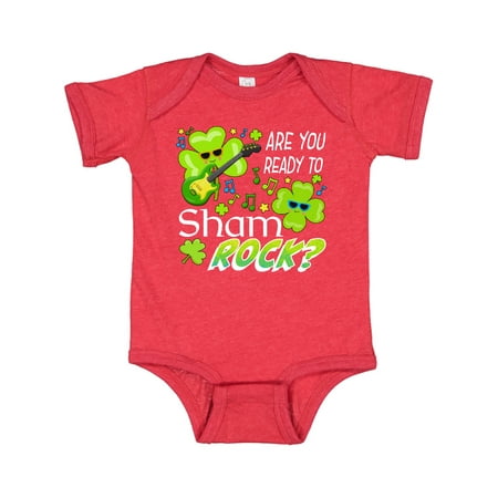 

Inktastic Are You Ready to ShamROCK- Fun St. Patrick s Day Gift Baby Boy or Baby Girl Bodysuit