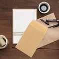 thumbnail image 3 of 200Pack Small Envelopes Brown Kraft Paper for Flower Seeds Vegetable Seeds Gardening Storage, 3 of 8