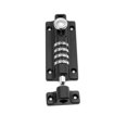 thumbnail image 2 of Black, Combination Latch 4 Digit Combination Lock Mechanical Code Door Lock Keyless Lock Sliding Door Lock Garden Cabinet Tamper Proof Lock, 2 of 3