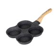 thumbnail image 1 of Sartén para crepes de inducción, sartén para panqueques pequeña de 4 agujeros, sartén para huevos antiadherente, panqueque y, 1 of 5