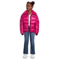 thumbnail image 2 of Madden NYC Girls Winter Puffer Coat with Plush Collar, Sizes 4-16, 2 of 5
