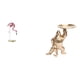 thumbnail image 1 of Estatua De Resina De Flamenco, Escultura, Decoración Del Hogar, Arte Moderno, Figura De Jardín, Soporte De Metal, Patio, Estanque, Parterre, Bandeja Para Servir, Colecciones De Obras De Arte,, 1 of 8