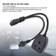 thumbnail image 3 of Cable de Alimentación IEC320 C14 A C5, IEC320 C14 Masculino A C5 Y UK Cabuelo Cabuelo Femenino Cable Pvc de 12,6 Pulgadas para Altavoces, 3 of 7