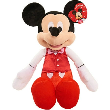 Disney Valentine Plush, Mickey Mouse - Walmart.com