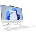 thumbnail image 6 of HP 22-DD0120 21.5" FHD All-in-One Computer, Intel Pentium Silver J5040, 4 GB DDR4, 128GB SSD, Win10 Home (S mode), Snow white, 1K0G6AA#ABA, 6 of 6