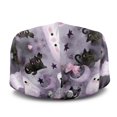 thumbnail image 3 of FUIALDOLG Polyester Flat Cap for Shopping Camping Travel, Lightweight Sun Shade Beret Hat, Halloween Black Cat Ghost, 3 of 4
