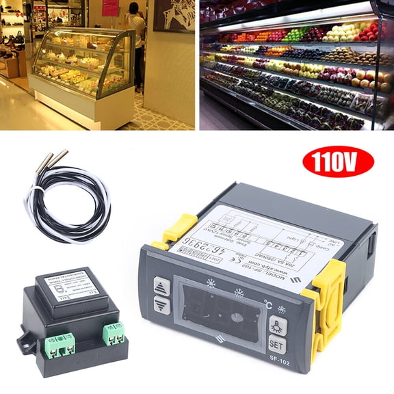 DENEST SF-102ThermostatControllerElectronicTemperatureThermostatFreezer110VNew