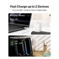 thumbnail image 3 of Cargador de pared Belkin BoostCharge Pro 65W Dual USB-C GaN blanco, 3 of 7