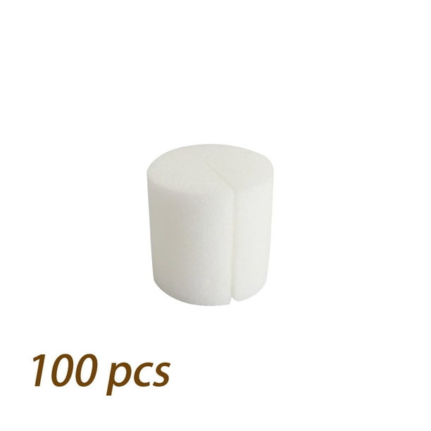 Semillas hidropónicas para plantas de vivero, esponja para macetas, bandeja de cultivo de agua, esponja para semillas de plantas, 10-30mm 100 Piezas Noticed HA6263-01