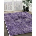 thumbnail image 3 of Ahgly Company Machine Washable Indoor Square Industrial Modern RebeccaPurple Area Rugs, 3' Square, 3 of 7