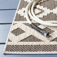thumbnail image 3 of SAFAVIEH Global Paylynn Diamond Indoor/Outdoor Runner Rug, Beige/Dark Beig, 2'2" x 8', 3 of 10