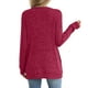 thumbnail image 5 of Neewe Womens Classic Plain Long Sleeve Tops Fall Winter Pullover T Shirts Round Neck Casual Fashion Basic Sweatershirt with Pocket, 5 of 7