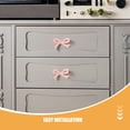 thumbnail image 3 of Greenadscape 2Ud De En Metal Rosa Para Cajones Y Muebles De Estilo Rústico, 3 of 8