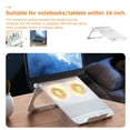 thumbnail image 2 of Shisuyan Gaming Laptop Stand Multipurpose White 1Set 9.1X5.7X1In, 2 of 8