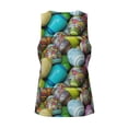 thumbnail image 5 of Gaeub Easter Egg1 Men's Athletic Tank Top, Workout Sleeveless Shirts, Running Tank Tops for Gym, Running, Training - Small, 5 of 9