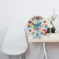 thumbnail image 5 of Kdxio Clock number Print Wall Clock,10 Inch Battery Operated Wall Clocks,Silent Non Ticking Small Analog Clock for Living Room,Office,Home,Bedroom,Kitchen,Bathroom, 5 of 7