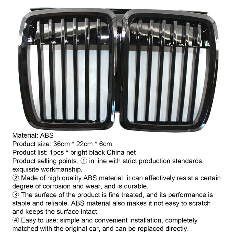 Gloss Black Auto Diffuser for BMW E90 - China Auto Parts, Body Kit