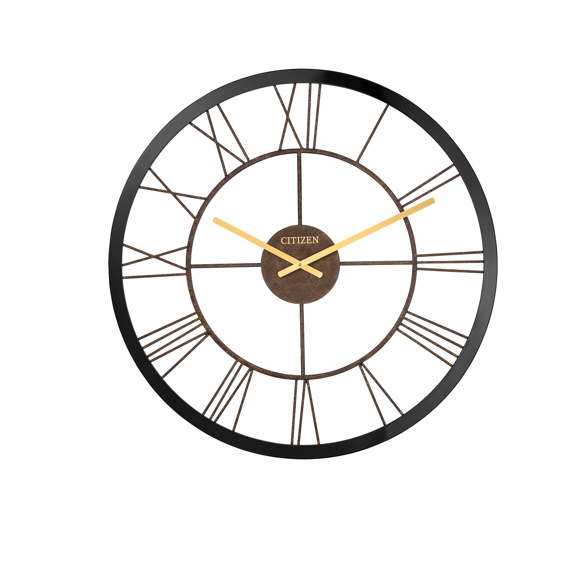 Citizen Clocks Citizen CC2042 Gallery Wall Clock, Black