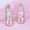 Pink, variant on FSYBOA Girl Ballet Shoes, Elastic Straps Soft Sole Gifts Non Slip Girl Dance Shoes Purple Size 9.5(Little Kids)