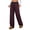 Red, variant on SHEWIN Womens Sweatpants Classic Plaid Straight Leg Trousers High Waist Baggy Workout Pants with Pockets