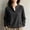 A314 Black, variant on Trikvn Women's Henley Shirts Long Sleeve Button Up Pullover Sweatshirts Mock Neck Casual Fall Tops with Pockets Slouchy Cozy Vintage Winter Fashion Clothes