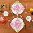 thumbnail image 4 of GZHJMY Rose Flowers Napkins Table Decorations Napkin Set for Gift Giving, Dining, Parties 20 x 20in, 4 of 7