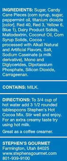 Stephen's Gourmet Candycane Hot Cocoa, 16 oz