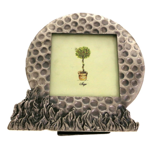 Mi Amore Golf Ball Picture-Frame Pewter