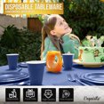 thumbnail image 4 of Tableware Party Kit for 20 Guests - Royel Blue 222 piece, 4 of 6