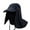 Blue A, variant on Fishing Sun Hat with Neck Flap Fishing Flap Caps Men Women Quick Dry Sunshade UV Protection Removable Ear Neck Cover Outdoor Sportswear Accessories for Hiking Running Fishing Baseball Golf