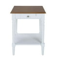 thumbnail image 3 of French Country 1 Drawer End Table with Shelf, 3 of 6