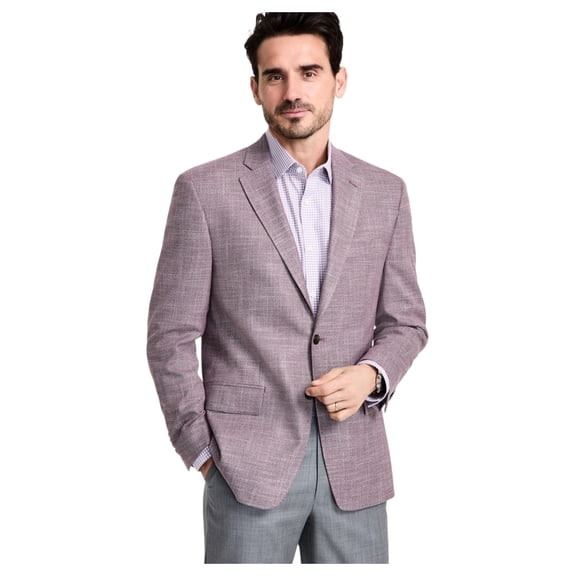 Michael Kors Mens Classic fit Sport Coat Blazer 36 R Red Solid