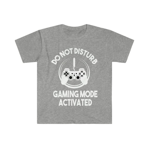 Gaming Mode Activated Unisex T-shirt S-3XL Gamers Video Games Fan