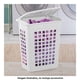 thumbnail image 4 of Hamper para Ropa Sterilite Rectangular Calada Blanco LiftTop 59 Litros, 4 of 4