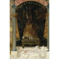thumbnail image 2 of Georges Antoine Rochegrosse 11x14 Black Ornate Wood Framed Double Matted Museum Art Print Titled: War and Peace (1886), 2 of 5