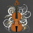 thumbnail image 2 of CafePress - Violin Maternity Dark T Shirt - Maternity Dark T-Shirt, 2 of 3