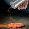 thumbnail image 4 of 2Pcs Salt and Pepper Seasoning Bottle Gold Spice Jar Seasoning Bottle Stainless Steel Rustproof Screw Open Top Seasoning Shaker Bottle for Salt Sugar Pepper, 4 of 6