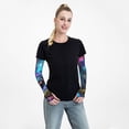 thumbnail image 5 of Bingfone Farmers Gardening Sleeves Sun Protection Arm Cooling Sleeves for Women Men with Thumb Hole - Cute Fuzzy Fantasy Creatures, 5 of 7